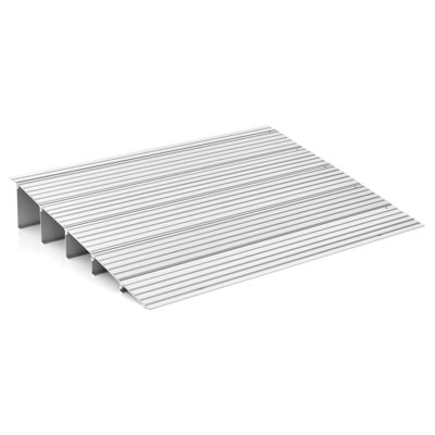 Gymax Metal Threshold Ramp
