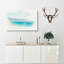 Malibu Beach In California In Abstract - Wrapped Canvas-55311707