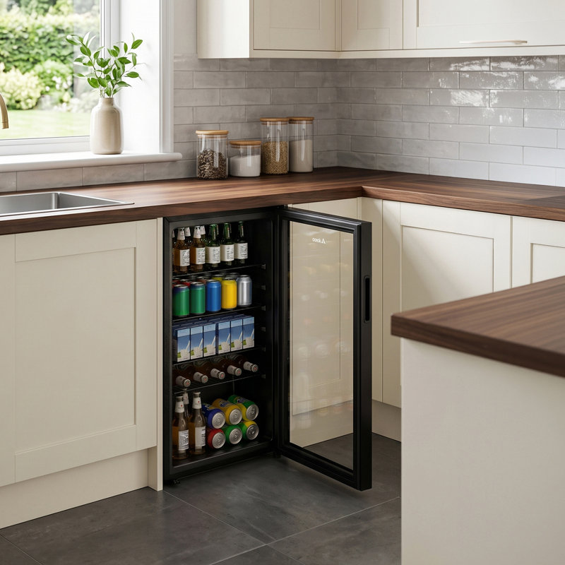 Airoa 109L Glass Door Beverage Refrigerator