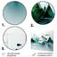 Échos verts abstraits de Piramid VI - art mural géométrique en métal MT137458-1475433827