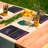 Polyester Abstract Rectangle Placemat