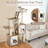57 Inch Cat Tree Tower Multi-Level Activity Centre With Scratching Posts