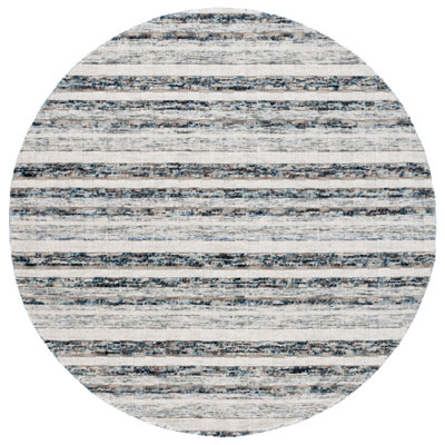 Tapis bleu marine / ivoire Element 501