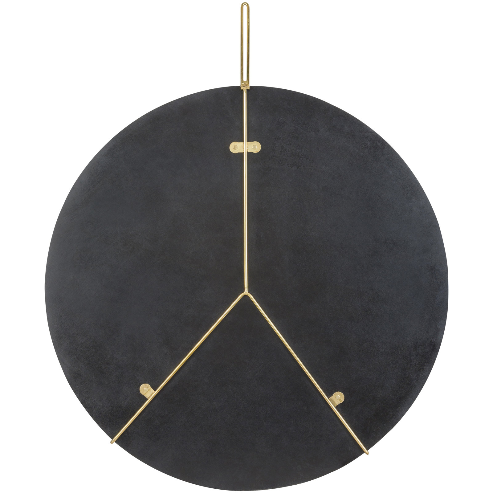 Galactic Stainless Steel Accent Mirror, 31" x 23.5"