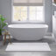 1 tapis de salle de bain réversible 100% coton touffeté à 3 000 g / m² 24 po x 60 po