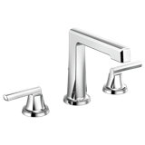 Levoir® Two-Handle Wall Mount Lavatory Faucet - Less Handles
