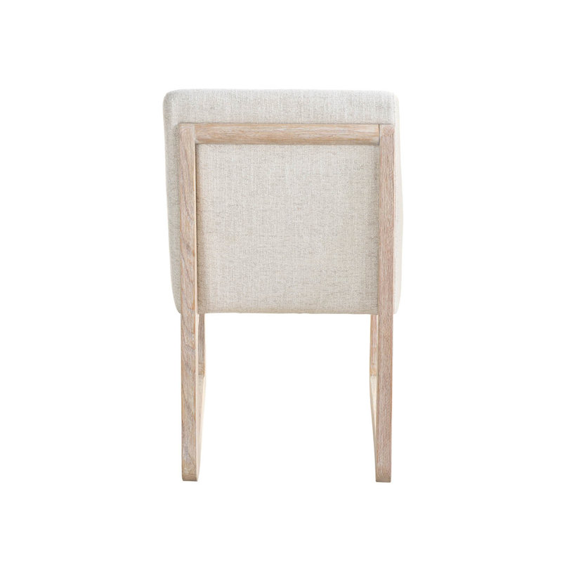 Modern Upholstered Dining Chair, Gray