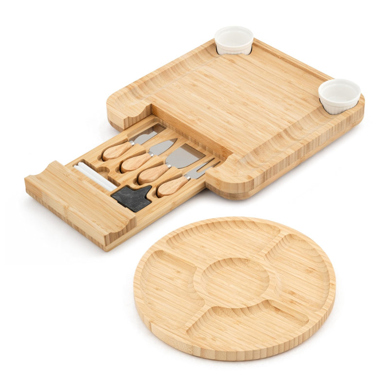 Belfry Kitchen Tolzmann Bamboo Cheese Board