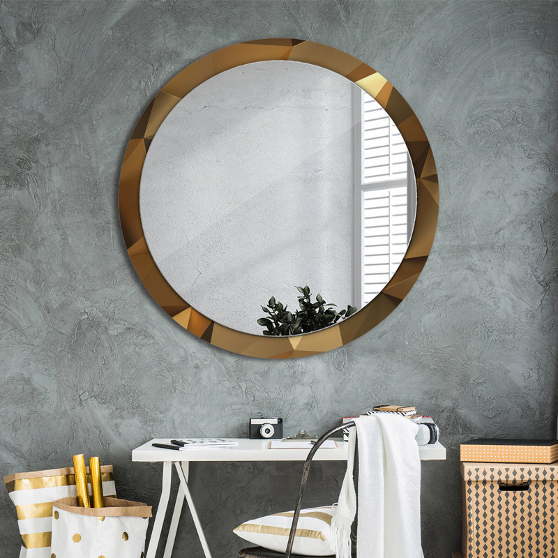 Huldar Glass Flat Wall Mirror