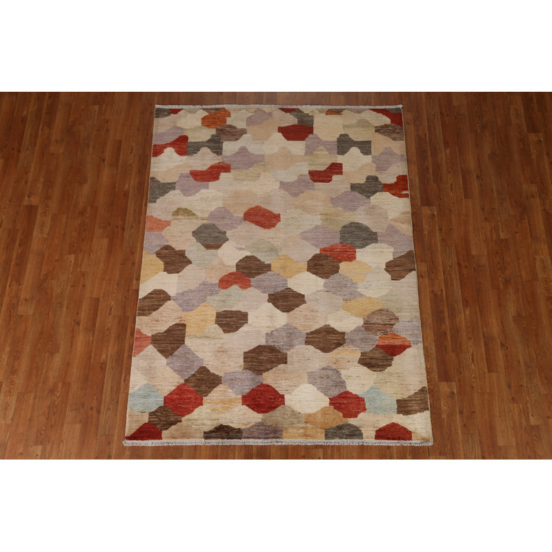 Tapis moderne All-Over Gabbeh 5 x 6