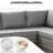 7 - Person Patio Conversation Set with Cushions-84997204
