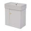 Meuble-lavabo flottant moderne 21,6 pouces