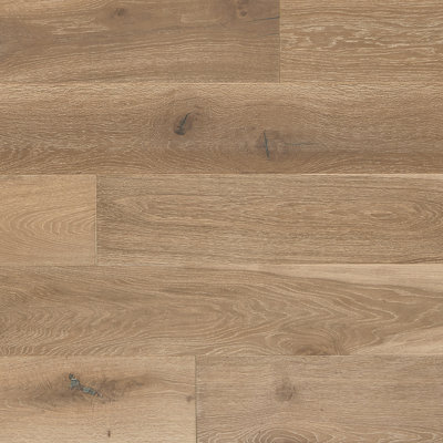 Zen Garden Oak 9.5'' W Waterproof Hardwood Flooring