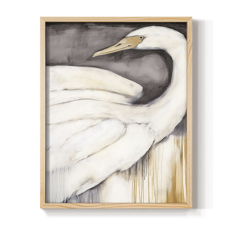 ANIMALS Series CECLxxxx, reproduction encadrée - bois massif, H 11 po x l 9 po
