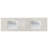 MagickWoods 67 In. W X 22 In. D Cultured Marble Rectangular Undermount Double Basin Vanity Top In Antique White