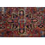 Tapis traditionnel pré-1900 à teinture végétale 7 x 10