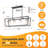 8 - Light Kitchen Island Linear Pendant-674541124