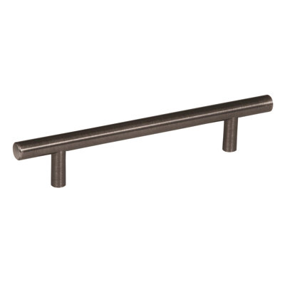 Bar Pulls 5-1/16 inch (128mm) Center-to-Center Gunmetal Cabinet Pull