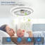 Ventilateur de plafond 20 "avec lumières 48W télécommandées et réversibles-2058663938
