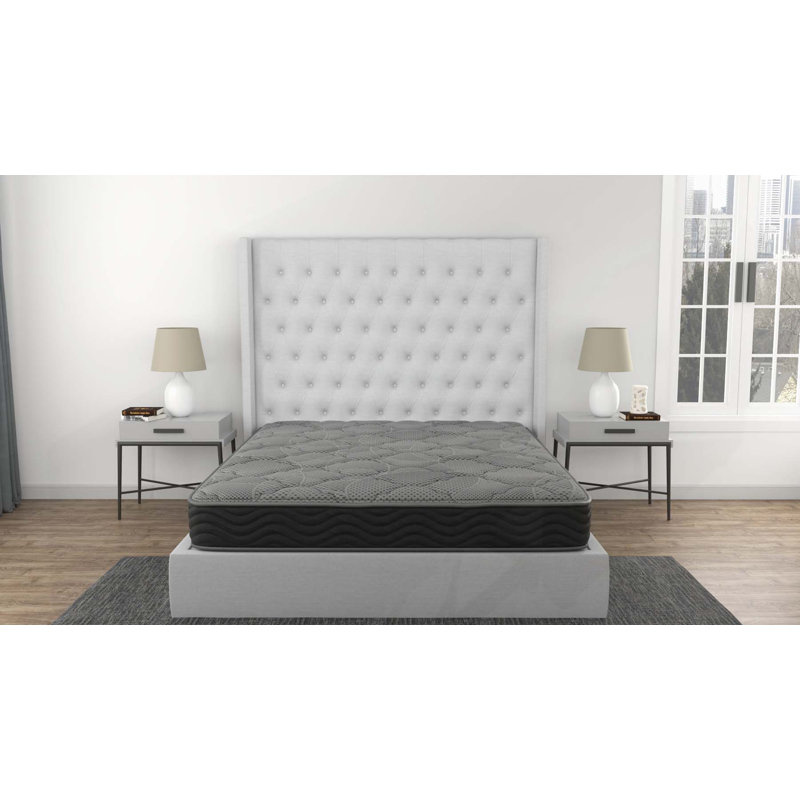 Matelas avec ressorts ensachés, Lit simple
