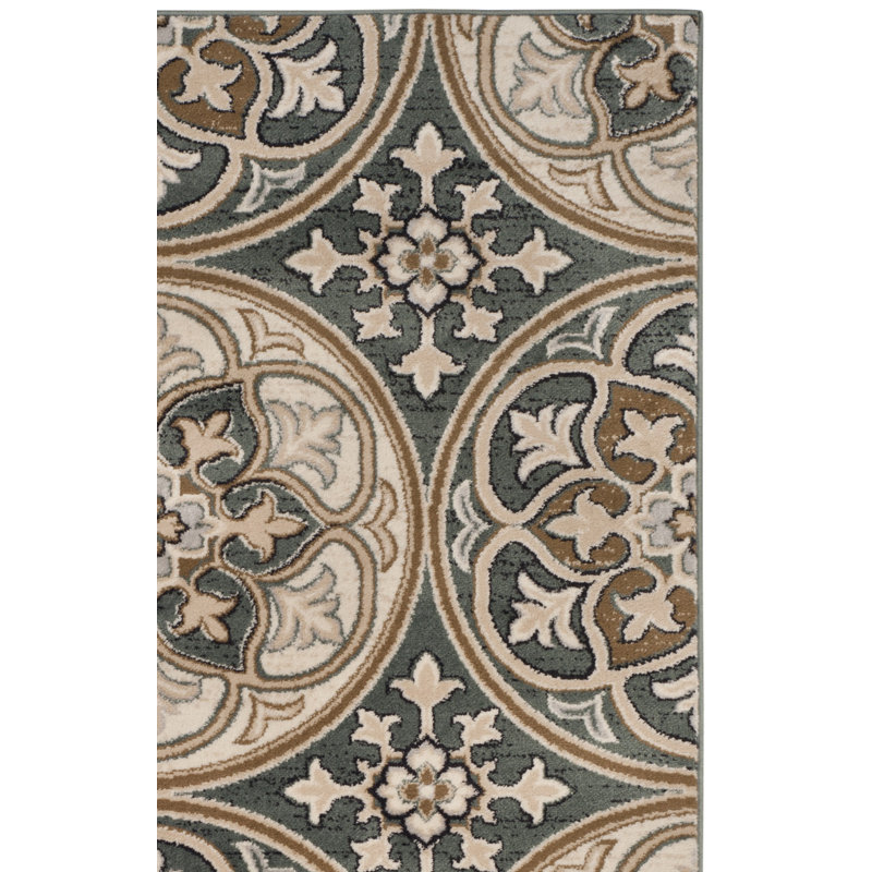 Klose Performance Geometric Rug, Rectangle 3'3" x 5'3"