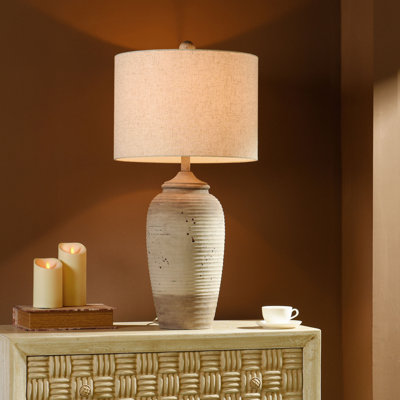 Anzie Resin Table Lamp