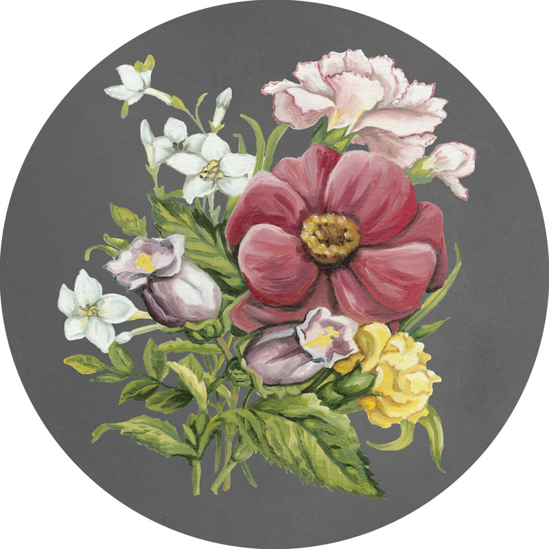 Dramatic Floral Bouquet I, H 30 po x l 30 po