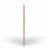 Sand Colored Cane Mirror