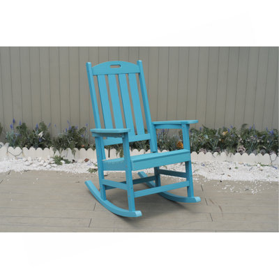 Chaise berçante, adaptée à toutes les saisons: Méridienne d'extérieur, fabriquée en matériau robuste HANPS, équipée de 304 accessoires en acier inoxydable.