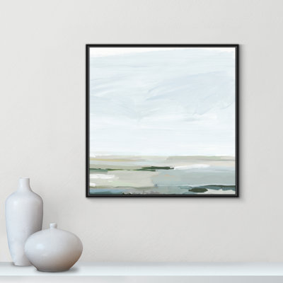 Catrena Pure Stillness - Cadre flottant, reproduction d'art sur toile