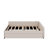 Upholstered Platform Bed With USB And Trundle-1068871440