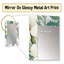 «Hagert Minimalist Flora Tropical Pattern», miroir tropical-1321656321