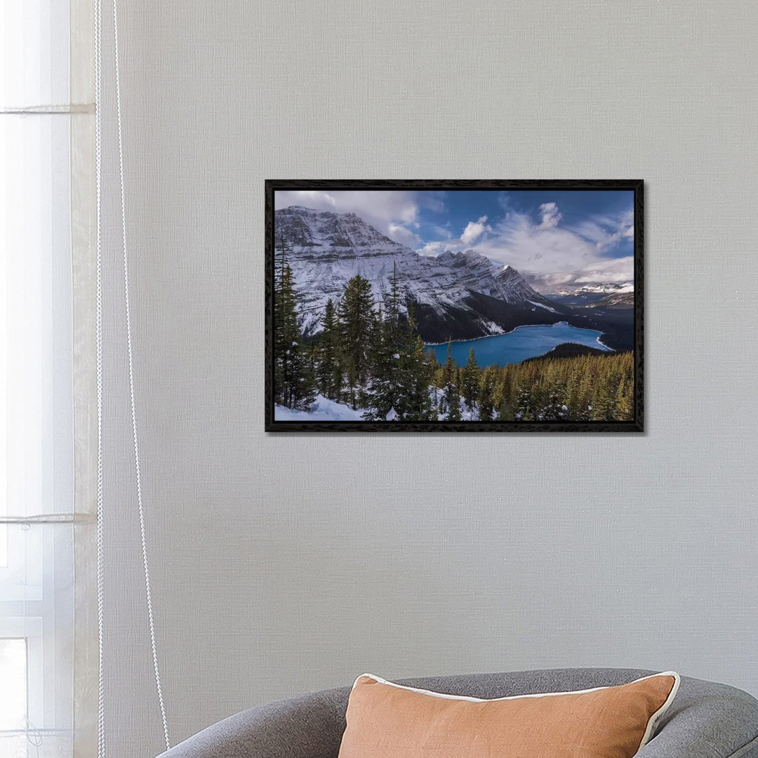 Beautiful Peyto von Sergio Lanza - Galerie-verpackte Leinwand Giclée auf Leinwand