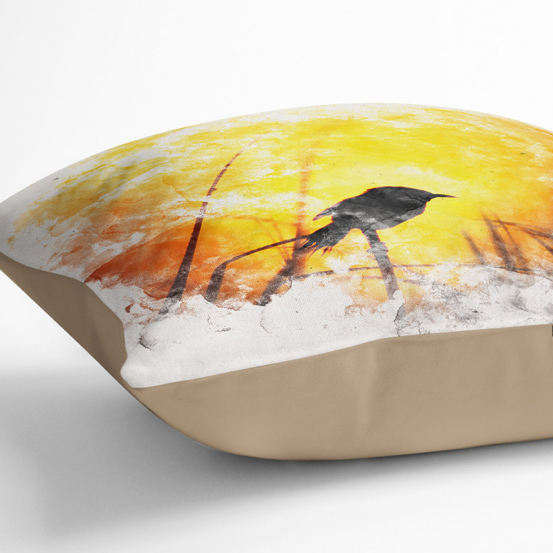 Square Cushion, 40cm H x 40cm W x 15cm D, Stone