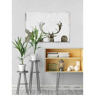 Weon Wrapped Canvas Print