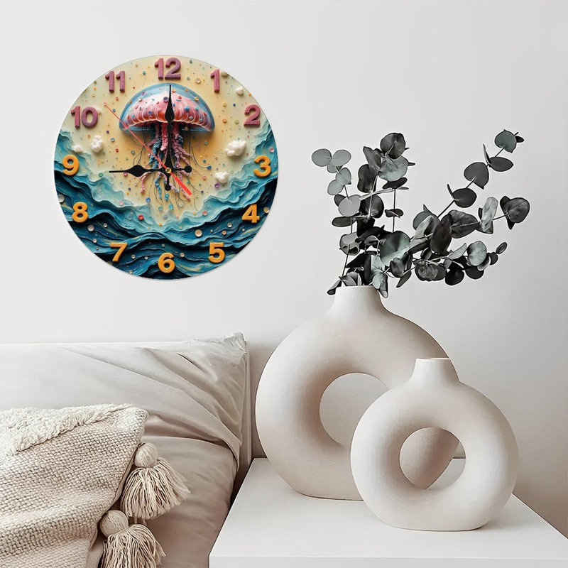 Horloge méduse
