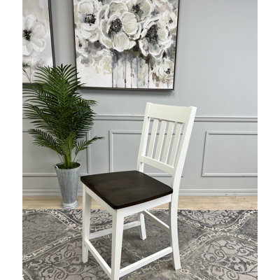 Chura Solid Wood Counter Stool