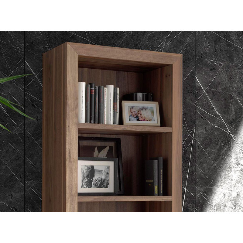 65cm H x 40cm W Solid Wood Etagere Bookcase