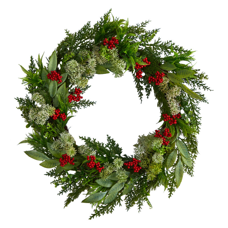 Faux 24'' Wreath
