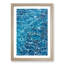 Ripples of Blue in Abstract - Picture Frame Graphic Art Print-55758664-55758662