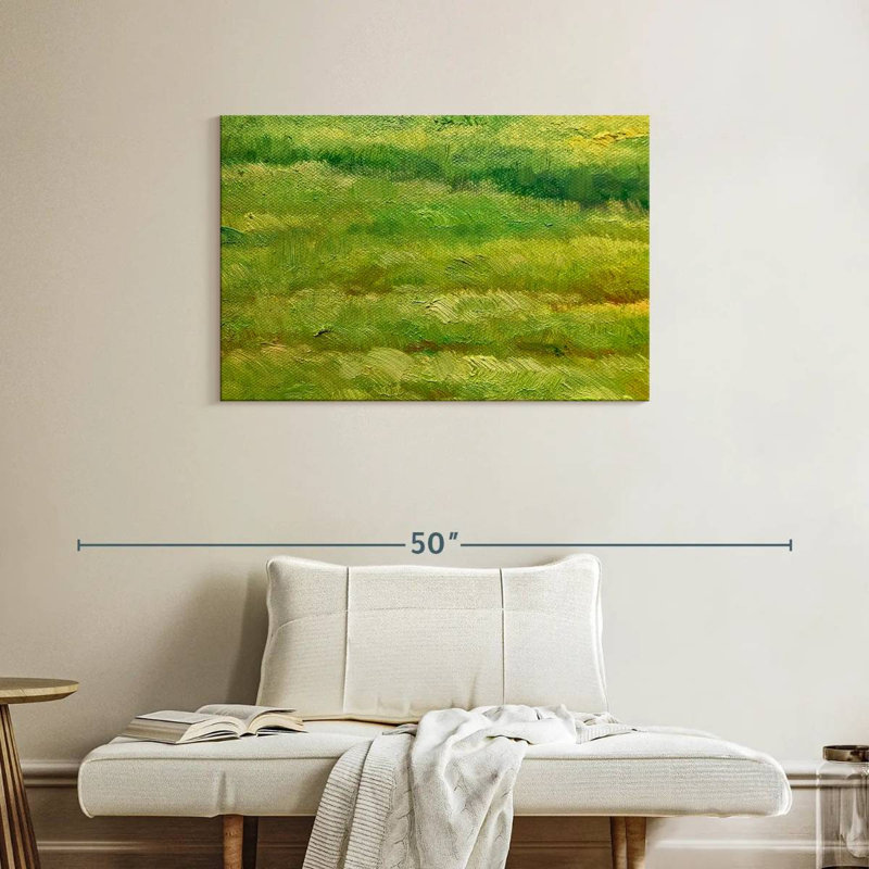 Avery Green Fields, 24" H x 36" W