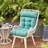 Outdoor/Indoor 3.5“ Dining Chair Seat Back Cushion-1534775246