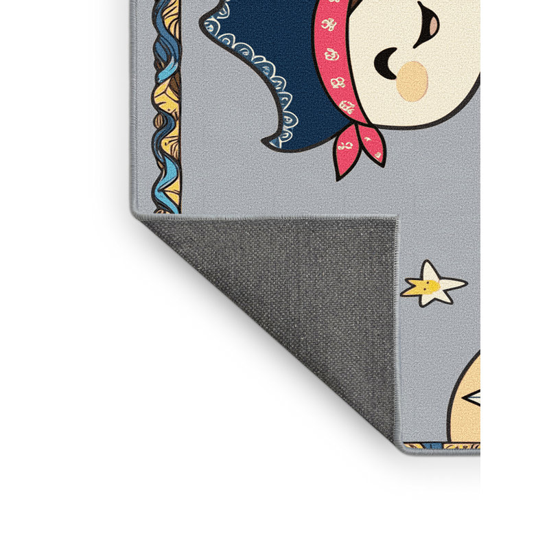 Tapis pour enfants Sunside Sails Pirates, Rectangle de 5 pi x 8 pi