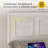 Platform Bed with LED Adjustable Headboard and Charging Port-543146575-566509730