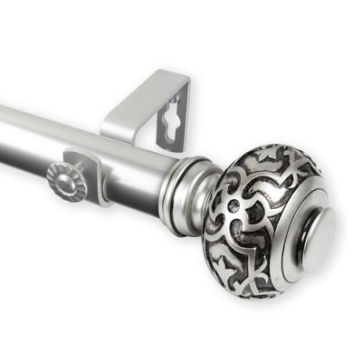 Talley Steel Single Curtain Rod