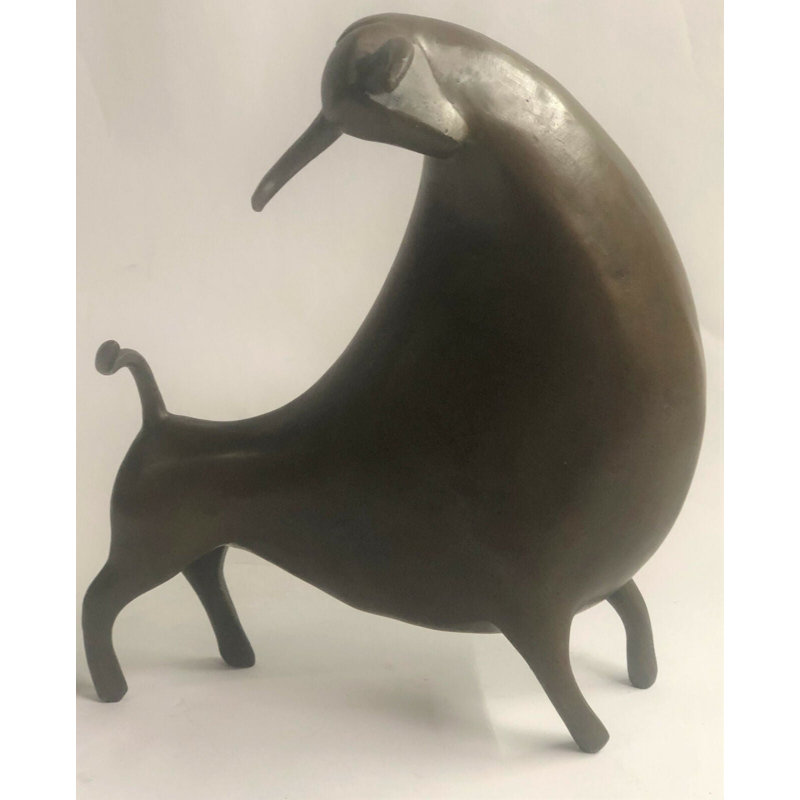 Figurine originale signée Quincy Bull Williams