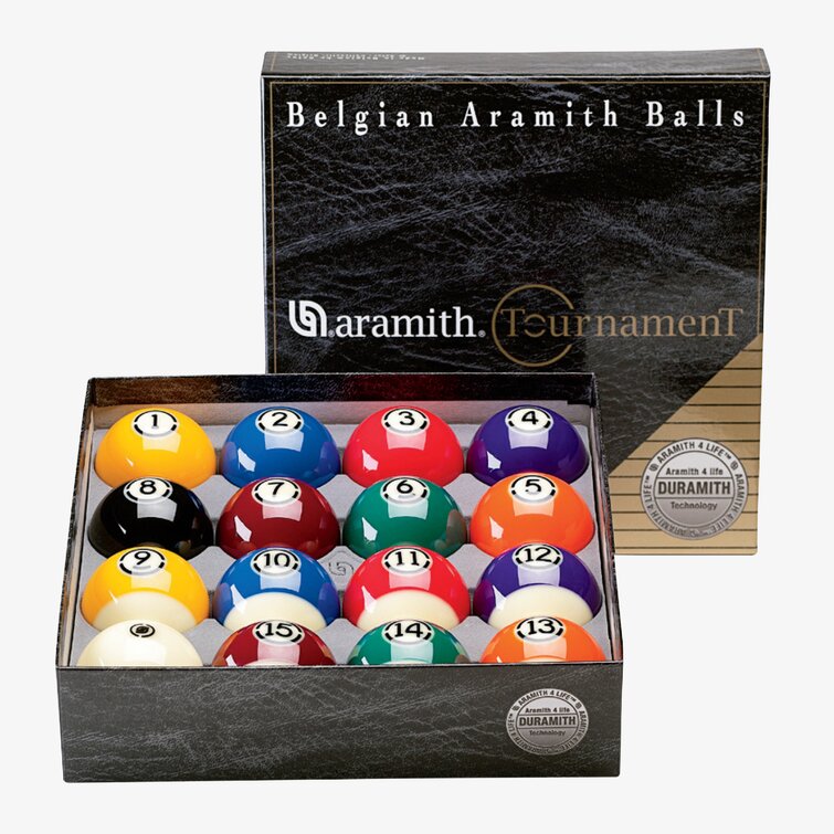 Vintage Aramith Pool Balls 8 Ball Billiards Game Set of 