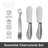 Oggi Barware 3 Piece Spreader Cheese Serving Set