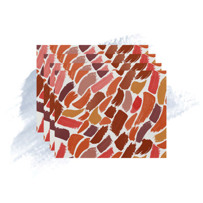 Jhayden Polyester Abstract Rectangle Placemat