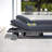 Outdoor Aluminum Alloy Lounge Chair Outdoor Chaise Lounge Set , Cushion Included-100897855-100897856